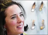  ?? BEBETO MATTHEWS / AP 2004 ?? Designer Kate Spade died last week but she had long ago sold her company and stopped working for the brand in 2007.