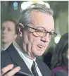  ??  ?? MPP Randy Hillier was temporaril­y ejected from the Tory caucus for allegedly heckling the parents of autistic children. Hillier said he was addressing an MPP.