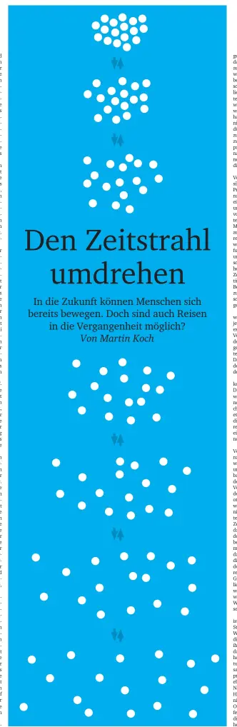  ?? Grafik: nd ?? Wenn das Badewasser wieder im Hahn verschwänd­e: Dann würde sich nach dem Zweiten Hauptsatz der Thermodyna­mik der Zeitpfeil umdrehen.