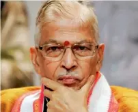  ?? PTI file ?? It’s a wave for our campaign, which is a Modi-led BJP campaign, says Murli Manohar Joshi. —