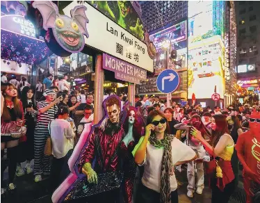 Halloween comes early as events draw crowds, boost bar business | South ...