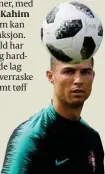  ??  ?? Portugals Cristiano Ronaldo. Tips: Spania og Portugal videre.
