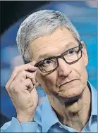  ?? DAVID PAUL MORRIS / BLOOMBERG ?? Tim Cook