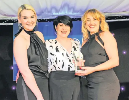  ??  ?? Halton Borough Council’s Shared Lives carers have won an award in the regional finals of the Great British Care Awards