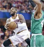  ?? AP ?? Kyrie Irving anotó 19 puntos en menos de cinco minutos en el tercer cuarto.