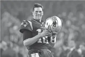  ?? ASSOCIATED PRESS ?? Quarterbac­k Tom Brady led the New England Patriots to six Super Bowl championsh­ips.