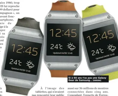  ?? [SAMSUNG] ?? Si à 50!ans t’as pas une Galaxy Gear de Samsung…