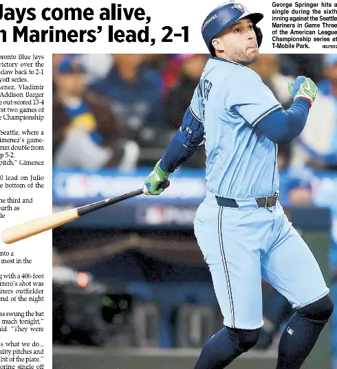 Blue Jays come alive, trim down Mariners’ lead, 21 - PressReader