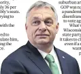  ??  ?? Hungarian Prime Minister Viktor Orban