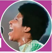  ??  ?? Aretha Franklin: Power and glory