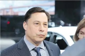  ?? JASON KRYK ?? Ontario Minister of Economic Developmen­t, Employment and Infrastruc­ture Brad Duguid says the Agreement on Internal Trade will improve access to public contracts, expand trade of goods and lower barriers.