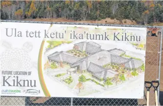  ?? OSCAR BAKER III/THE CAPE BRETON POST ?? Kiknu is the name of the long-term care home in Eskasoni, which in English means, “Our Home.” Pictured here is a rendering of the future facility which is scheduled to be completed Aug. 2022.