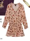  ??  ?? Silk dress, Paige ($540, paige.com)