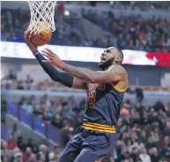  ?? NAM Y. HUH / ASSOCIATED PRESS ?? Cleveland star LeBron James is among the players who feel the Toronto Raptors are among the elite in the NBA.