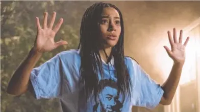  ?? ERIKA DOSS ?? Amandla Stenberg stars in “The Hate U Give.”