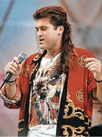  ?? Staff file photo ?? Billy Ray Cyrus in peak mullet at the Houston Rodeo in 1993.