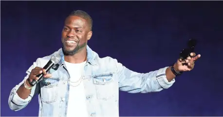  ?? KEVIN HART BY CHRIS PIZZELLO, INVISION/AP ??