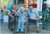  ?? (Marc Israel Sellem/The Jerusalem Post) ?? SENIORS ARE SEEN in Sderot. A baby born in Israel today can expect to live 71.7 years in good health, and about 82.1 years overall.