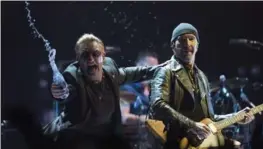  ?? JONATHAN HAYWARD, THE CANADIAN PRESS ?? Legendary rockers U2 have clearly found what they’re looking for in Vancouver. The band has returned to the city for the launch of the 30th anniversar­y "Joshua Tree" tour on Friday.