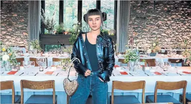  ?? INSTAGRAM ?? CGI-based personalit­y Miquela Sousa was created by L.A. startup Brud in 2016, only identifyin­g herself as artificial in April.