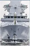  ??  ?? DEPLOYED HMS Duncan