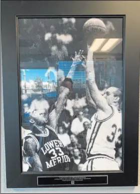  ?? Courtesy of Brian Kunec ?? KB Home’s Brian Kunec was a high school basketball star in the Philadelph­ia area and led his team to the state playoff semifinals, including a win along the way over the late Kobe Bryant’s and his Lower Merion team.