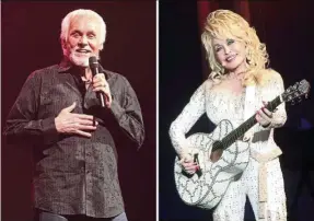  ?? —AP ?? Rogers, who is retiring from touring, announced that his final performanc­e with Parton will be part of an all-star farewell show to be held Oct 25.