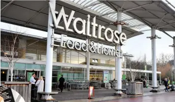  ??  ?? Waitrose’s Cheltenham store could have food trucks as part of a new look