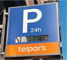  ?? ?? Telpark es líder de aparcamien­tos en la península Ibérica.