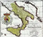  ??  ?? La mappa Il Regno delle Due Sicilie (1816-1861)