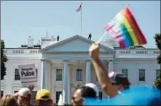  ?? CAROLYN KASTER / ASSOCIATED PRESS 2017 ?? The Biden administra­tion says the government will protect gay and transgende­r people against sex discrimina­tion in health care, a reversal of Trump-era policy.