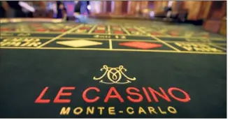  ?? (Photo J.-F. Ottonello) ?? Les joueurs bulgares ont misé  faux billets de  € au casino de Monte-Carlo.