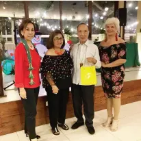  ??  ?? ANTONIO Uy given recognitio­n as the most senior Datu Bago Awardee