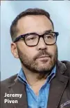  ??  ?? Jeremy Piven