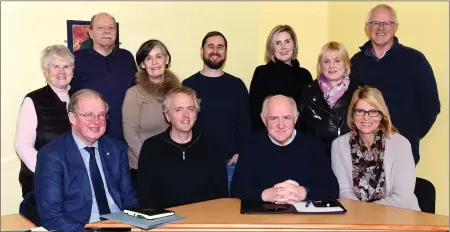  ?? Photo by Michelle Cooper Galvin ?? Pictured at the public meeting to extend the Kerry Internatio­nal Dark Sky Reserve were John Griffin, Kerry County Council; Jens Bachem; Director Steve Lynott; Lee Griffin, Reeks District. BACK: May Quirke, Folkert Vechtmann; Kathleen McGillycud­dy; Richard O’Callaghan, KerryLife Project; Claire Slattery; Maria Morris and Director Cappanalea Outdoor Education Centre Donal Dowd on Tuesday.