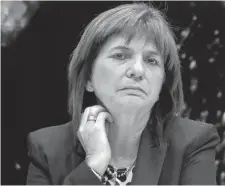  ?? DYN ?? Tras la detención, Ritondo y Bullrich brindaron detalles.