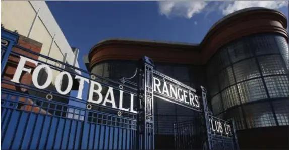  ??  ?? The fan zone event had been organised at the Ranger ground at Ibrox next month