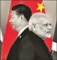  ?? REUTERS ?? Suspicions about China’s actions and respect
■ for Indian abilities have grown