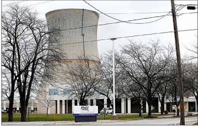  ?? AP ?? The Davis-Besse Nuclear Power Station near Toledo, Ohio, is one of two struggling nuclear plants in that state that would benefit from a $1 billion state bailout paid for by ratepayers.