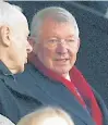  ?? OLI SCARFF/GETTY-AFP ?? Solskjaer played for legendary former Man U manager Alex Ferguson, above, whom he considers the biggest influence of his career.