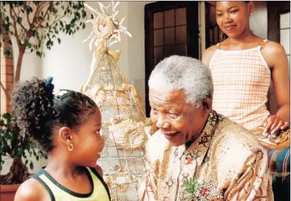 ??  ?? PEACE ON EARTH: There is a ‘pleasant coincidenc­e’ between Jesus Christ, Nelson Mandela and the Christmas message, the columnist says.