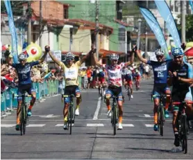  ?? CRCICLISMO ?? Bryan Salas es el campeón de la Vuelta a Costa Rica.