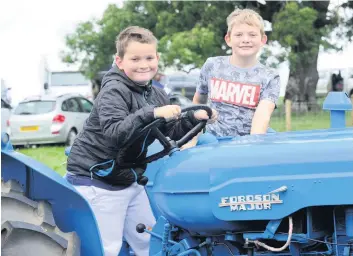  ??  ?? Revving-up Vintage tractors will be just one of the many attraction­s at this year’s show