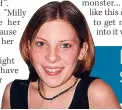  ?? ?? MURDERED Milly Dowler was just 13