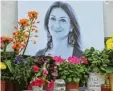  ?? Foto: Lena Klimkeit, dpa ?? Der Mord an der Journalist­in Daphne Caruana Galizia ist immer noch nicht aufgeklärt.