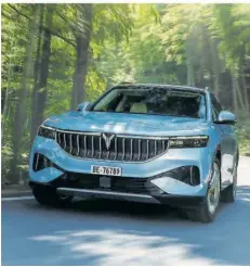  ?? FOTO: VOYAH/DPA-TM ?? Das chinesisch­e Elektro-SUV Voyah Free