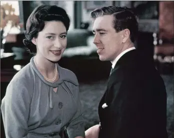  ?? PICTURE: AP ?? Princess Margaret and Lord Snowdon after the announceme­nt of their engagement in 1960.