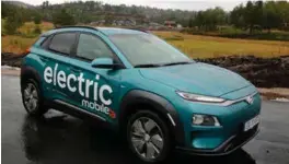  ?? FOTO: TOR MJAALAND ?? Hyundai Kona er ettertrakt­et, men opererer med lang ventetid. Bestiller du i dag, får du neppe bilen før godt ut i 2020.