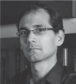  ?? RAJIB SAHA ?? Author Indraprami­t Das (a.k.a. Indra Das) is from Kolkata, India, and graduated from the University of British Columbia’s Creative Writing MFA program. His book The Devourers is a cross-genre fantasy novel.