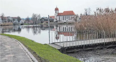  ?? FOTO: AFI ?? Die Arbeiten am Wörter Dorfweiher werden Anfang 2019 starten.